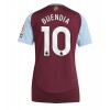 Aston Villa Emiliano Buendia #10 Hemmatröja Dam 2024-25 Korta ärmar